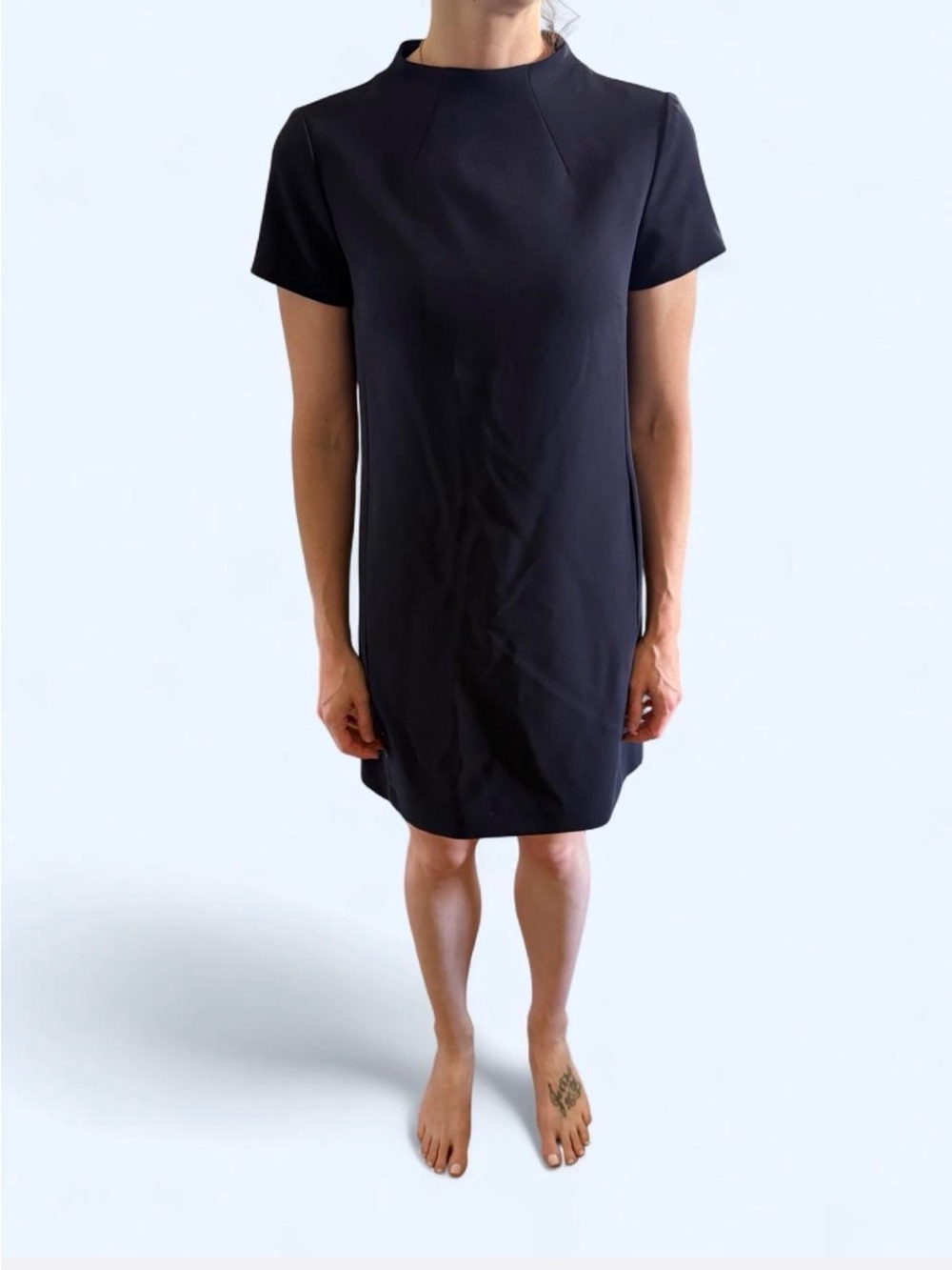 Theory Jasneah dress with blazer in deep navy